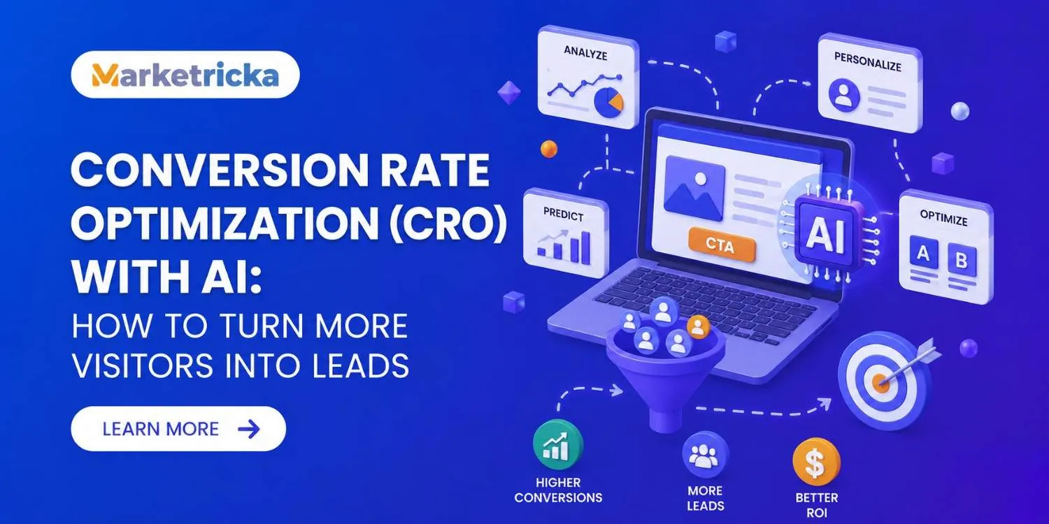 AI CRO Strategy to Boost Website Conversions | Marketricka