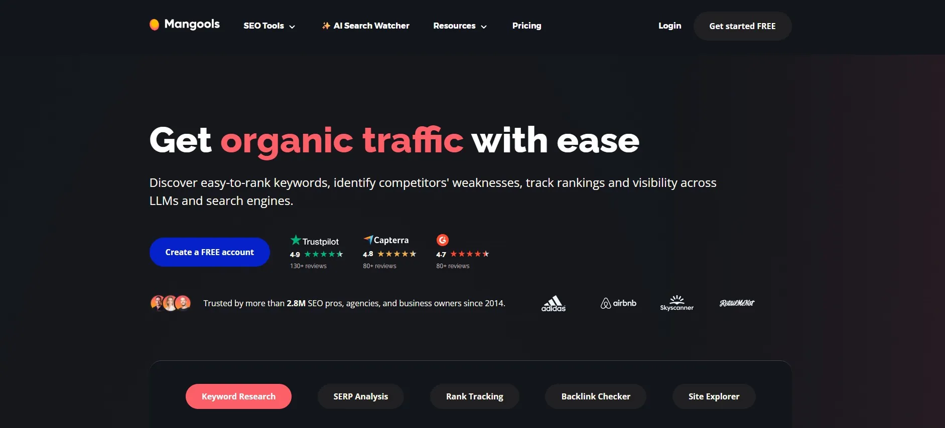 mangools best semrush alternatives